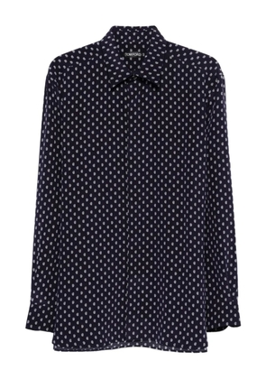 TOM FORD paisley-pattern shirt - Blue