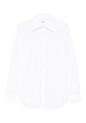 Husbands button-fastening cotton shirt - White