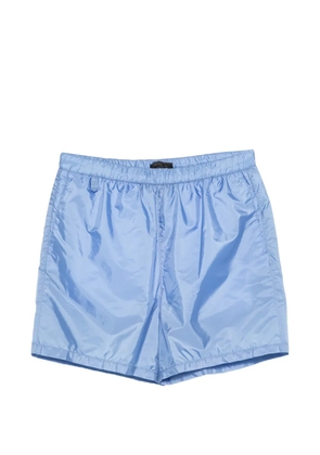 Prada zip-pocket swim shorts - Blue