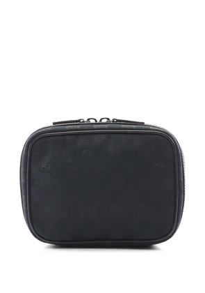 Gucci Pre-Owned 2010s GG canvas clutch bag - Black