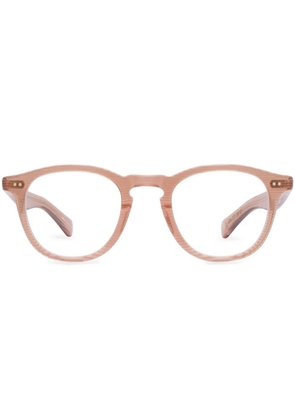 Garrett Leight round-frame glasses - Pink