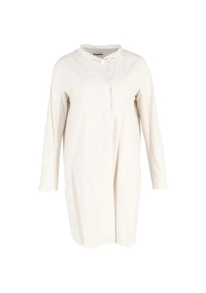 Jil Sander Pre-Owned collared dress - Neutrals