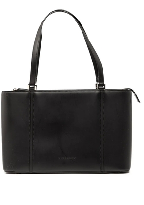Burberry Pre-Owned 2000-2017 Leather tote bag - Black