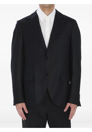Lardini peak-lapel blazer - Black
