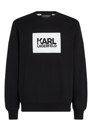Karl Lagerfeld logo-print sweatshirt - Black