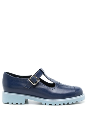 Sarah Chofakian Faisal leather Mary Janes - Blue