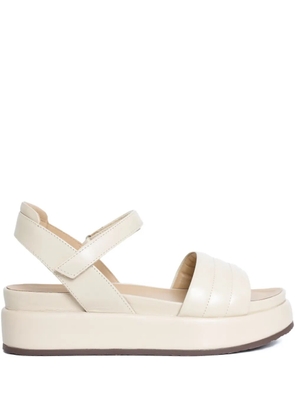 Studio Chofakian padded platform sandals - Neutrals
