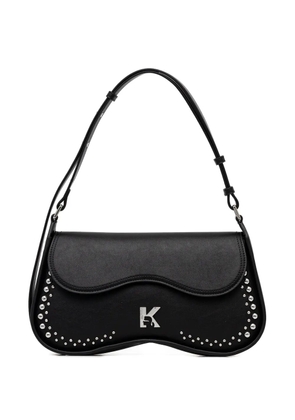 Karl Lagerfeld Jeans Sunglasses studded shoulder bag - Black