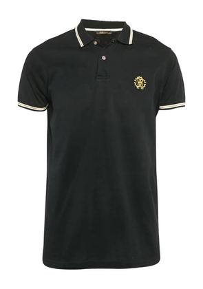 Roberto Cavalli Vintage cotton-pique polo shirt - Black