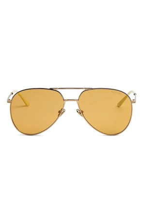 VALENTINO GARAVANI EYEWEAR pilot-frame sunglasses - Gold