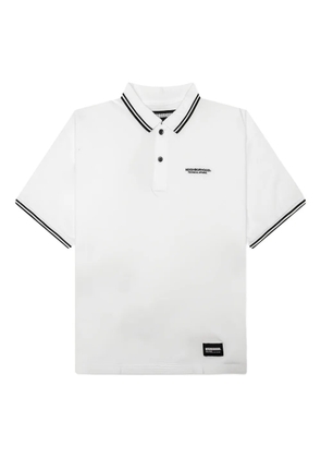 Neighborhood pique-collar polo shirt - White