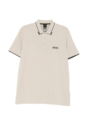 BOSS short-sleeve polo shirt - Neutrals