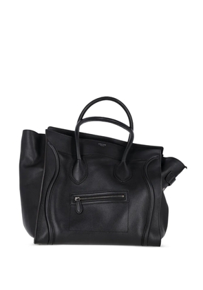 Celine Pre-Owned Drummed leather tote bag - Black
