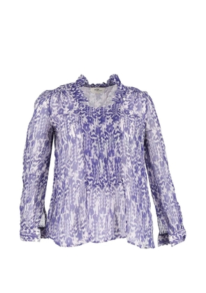 Isabel Marant Vintage printed blouse - Blue