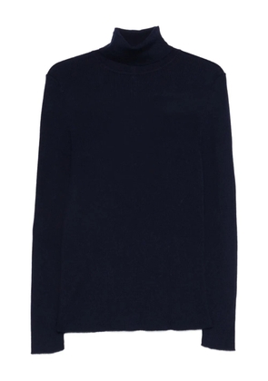 Sunflower roll-neck sweater - Blue