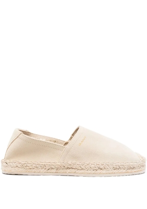 Gant suede flat espadrilles - Neutrals