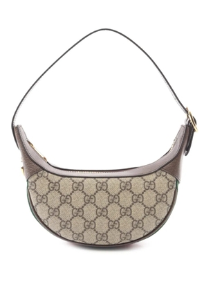 Gucci Pre-Owned 2016-2025 Mini GG Supreme Ophidia shoulder bag - Brown