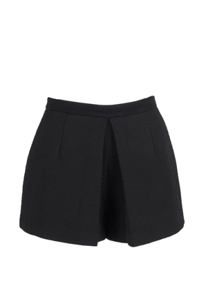 SANDRO patterned A-line skorts - Black
