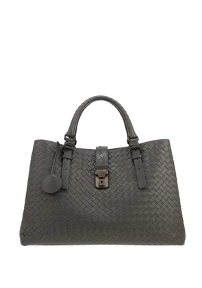 Bottega Veneta Pre-Owned 2010s Roma intrecciato leather tote bag - Grey