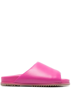Rick Owens Granolas leather slides - Pink