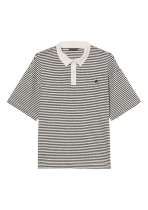 Brooks Brothers linen-cotton polo shirt - White