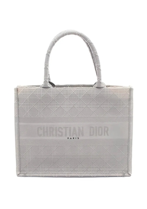 Christian Dior Pre-Owned 2000s Book geometric-pattern tote bag - Grey