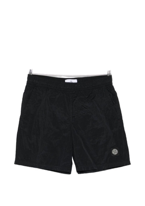 Stone Island side-pocket shorts - Black