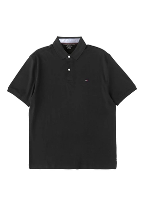 Tommy Hilfiger buttoned polo shirt - Black