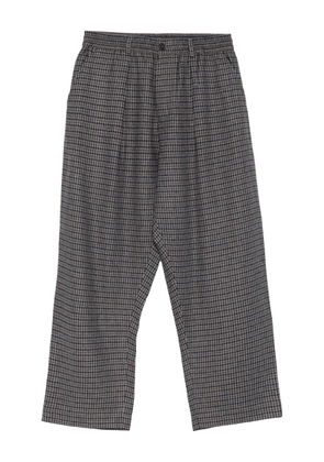 Universal Works houndstooth trousers - Grey