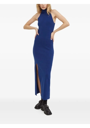 G-Star RAW NY Raw side-split maxi dress - Blue
