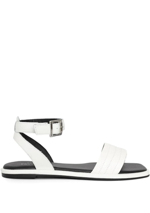Studio Chofakian Rasteira Studio 177 buckle-strap leather sandals - White
