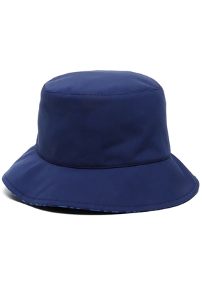 Christian Dior Pre-Owned Trotter-lined bucket hat - Blue