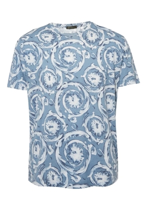 Versace Pre-Owned baroque-print T-shirt - Blue