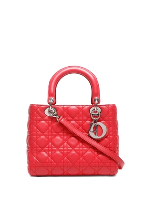 Christian Dior Pre-Owned 2000-2015 medium Lady Dior two-way tote bag - Pink