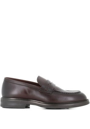 Henderson Baracco leather loafers - TESTA DI MORO