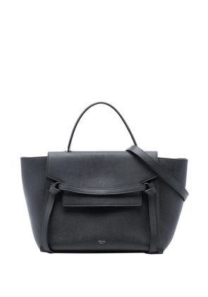 Celine Pre-Owned 2017 Mini Grained Calfskin Belt Bag satchel - Black