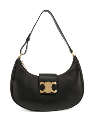 Celine Pre-Owned 2020 Ava Triomphe leather shoulder bag - Black