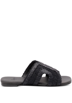 Castañer woven sandals - Black