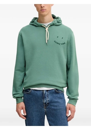 PS Paul Smith logo-embroidered hoodie - Green