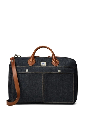 Ralph Lauren RRL denim messenger bag - Blue