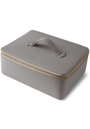 Monica Vinader leather jewellery box - Grey