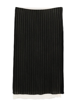 Vince layered skirt - Black