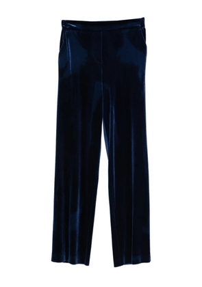Blanca Vita pocketed straight trousers - Blue