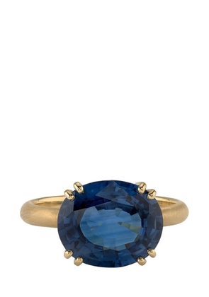 Irene Neuwirth 18kt yellow gold Gemmy sapphire ring