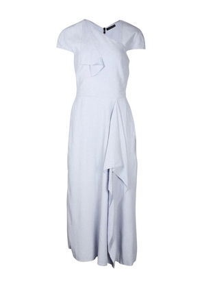 Rm By Roland Mouret Elliot draped dress - Blue