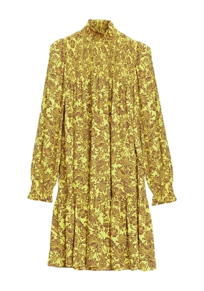 Rodebjer floral-print midi dress - Yellow