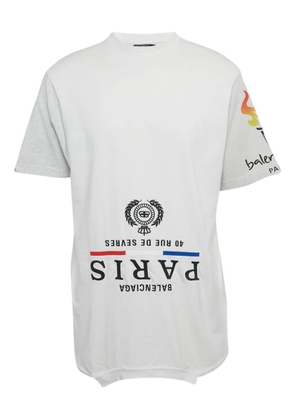 Balenciaga Pre-Owned jersey graphic T-shirt - Grey