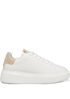 Marc O'Polo leather platform sneakers - White