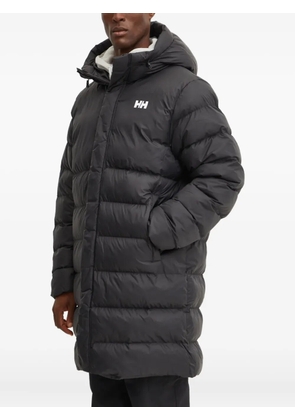 Helly Hansen hooded logo coat - Black