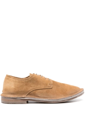 Moma suede lace-up derby shoes - Brown